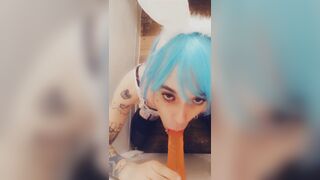 Hot Cosplay Bunny Underware Craves Dick Inside Her