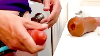 PorchaeTS tries recent homemade chastity Cock sex tool to enjoyment the Mrs. Total mind voyage.