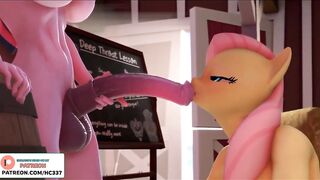 MY LITTLE PONY SHEMALE HENTAI FLUTTERSHY ORAL SEX - FUTANARI YIFF MANGA ANIMATION