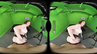 VRB Trans Sexy Gorgeous Tgirl Janie Blade Bangs With A Large Shlong Angel Ariel Demure In VR Porn