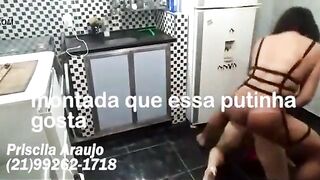 Priscila Araujo arrebenta putinho com tesão PEDIU AGORA AGUENTA!